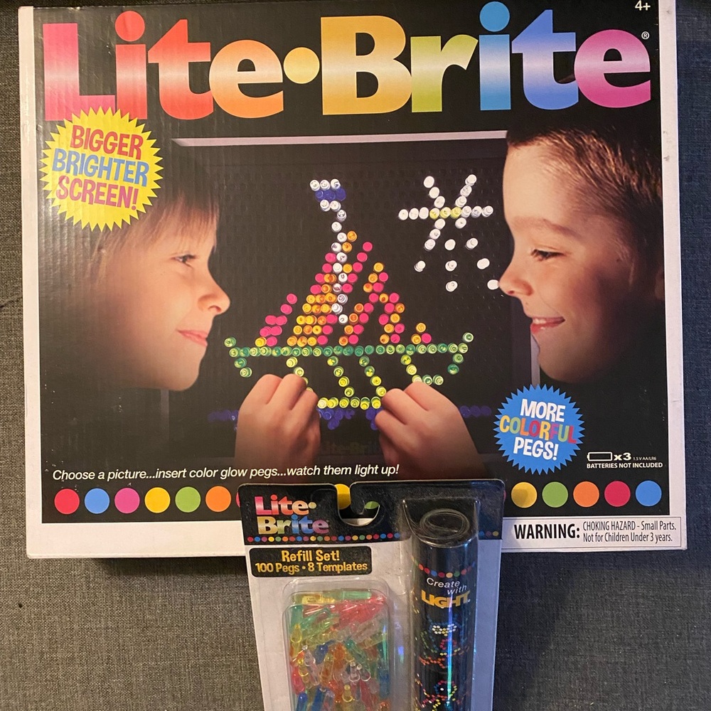 Lite Brite with refill pack